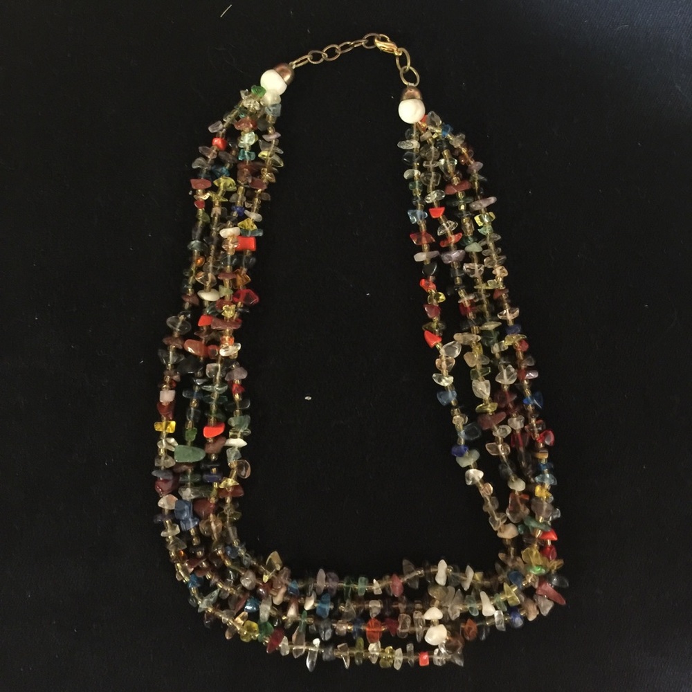 Gemstone necklace