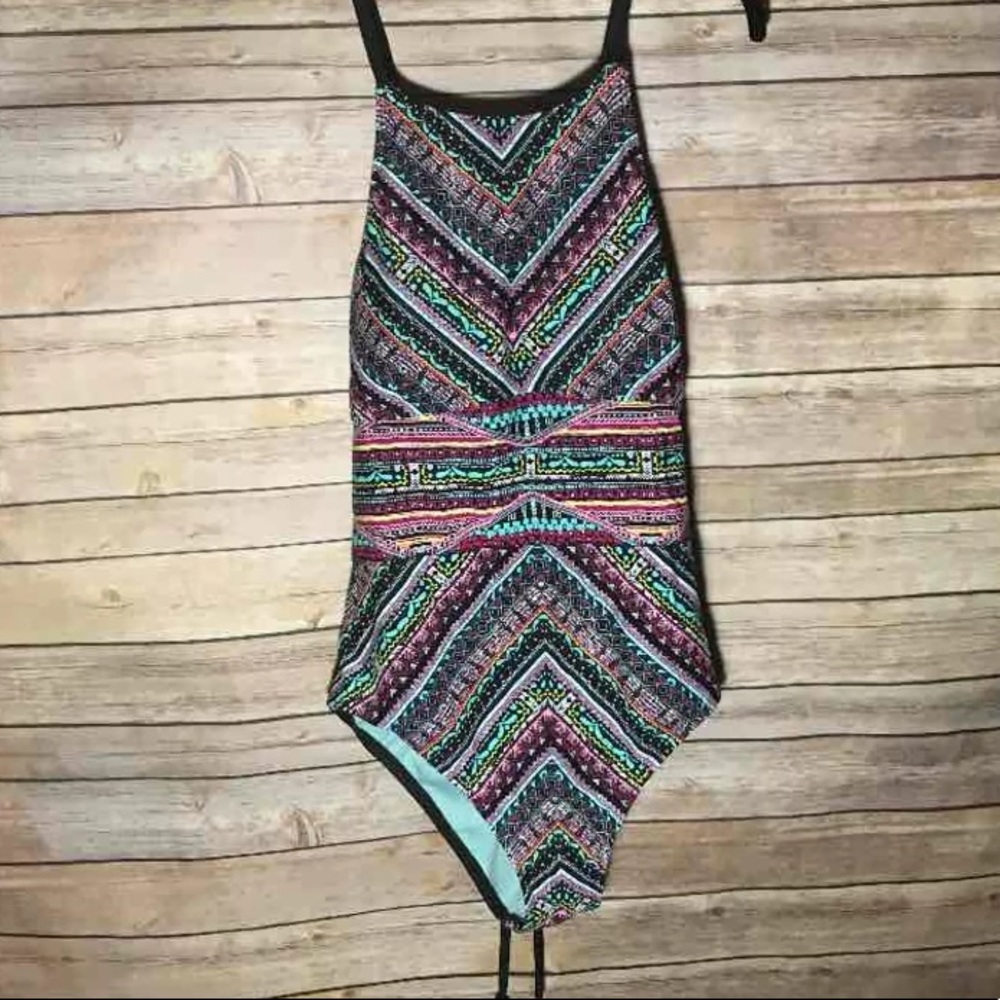 Mossimo one piece swimsuit - tribal print