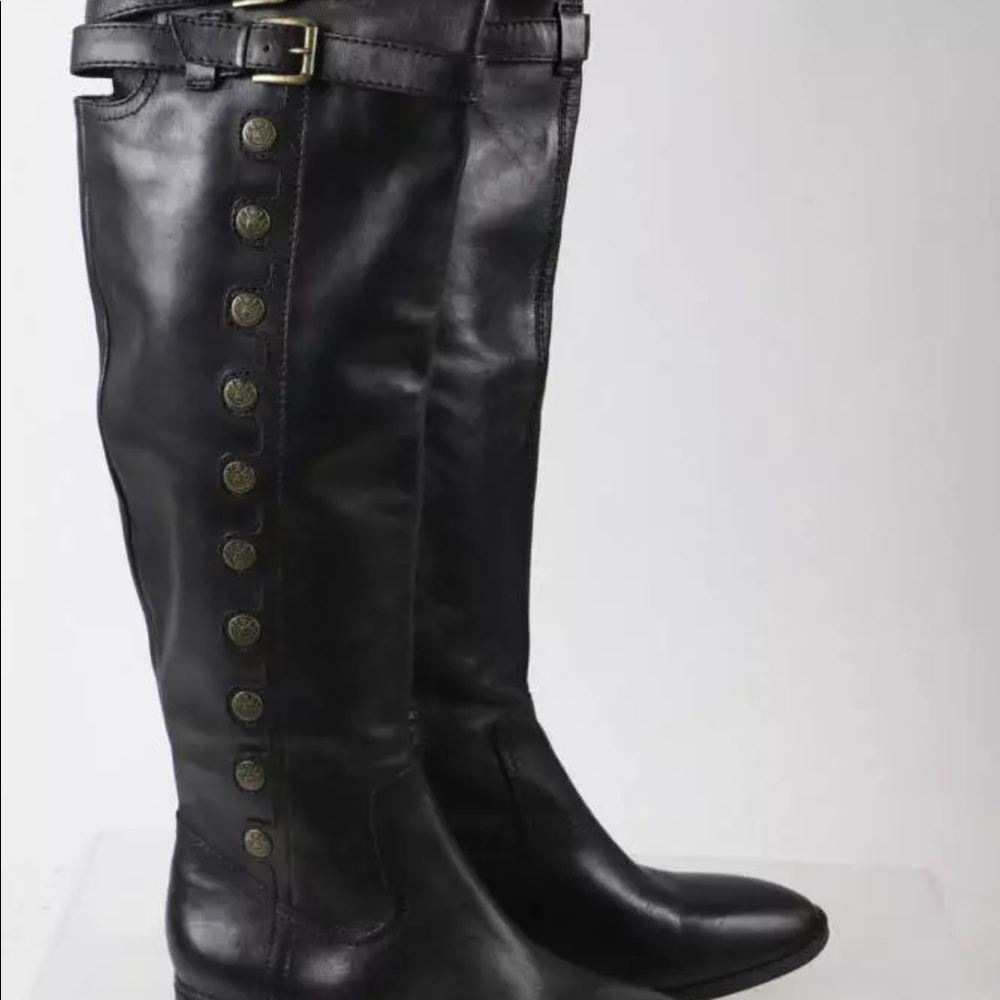 Brand new leather boots