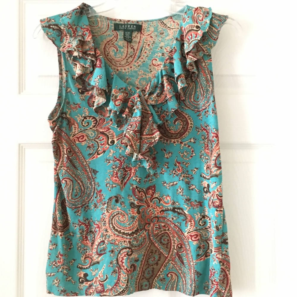 Soft Cotton Ruffled Tank Top