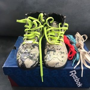 Snakeskin reebok by Melody Ehsani