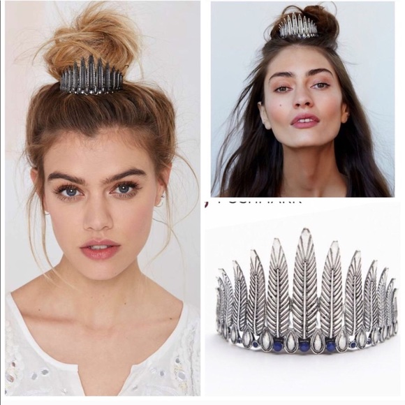 Free People Accessories Feathers Bun Pin Boho Hair Clip Poshmark