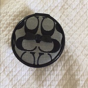 Coach jewelry holder