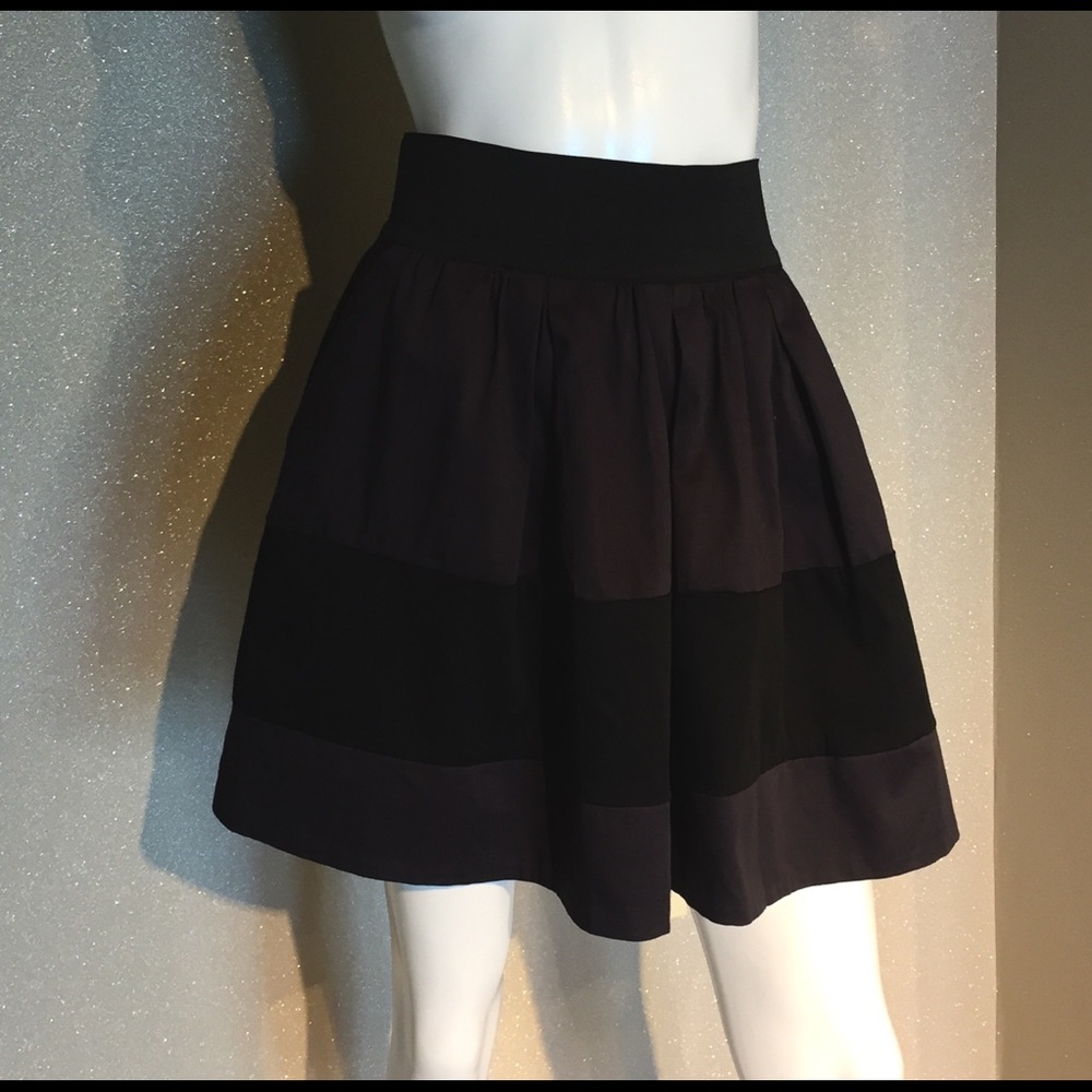 Necessary Objects High Waisted Black Skirt -Med