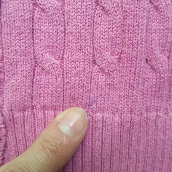 Pink Button Up Sweater - Picture 3 of 4