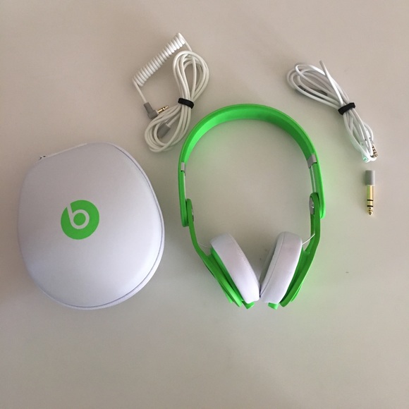 beats Accessories - NEW Beats Mixr neon green headphones