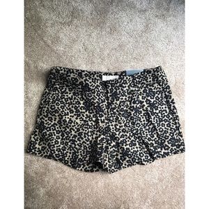 Banana Republic Cheetah Print Ryan Shorts