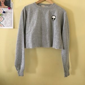 Brandy Melville Crop Sweatshirt