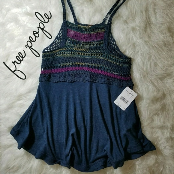 Free People Tops - NWT Free People Crochet Top
