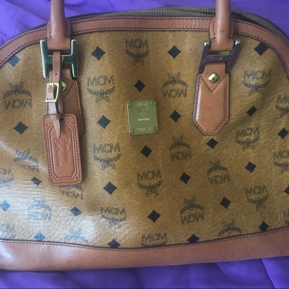 Authentic MCM purse
