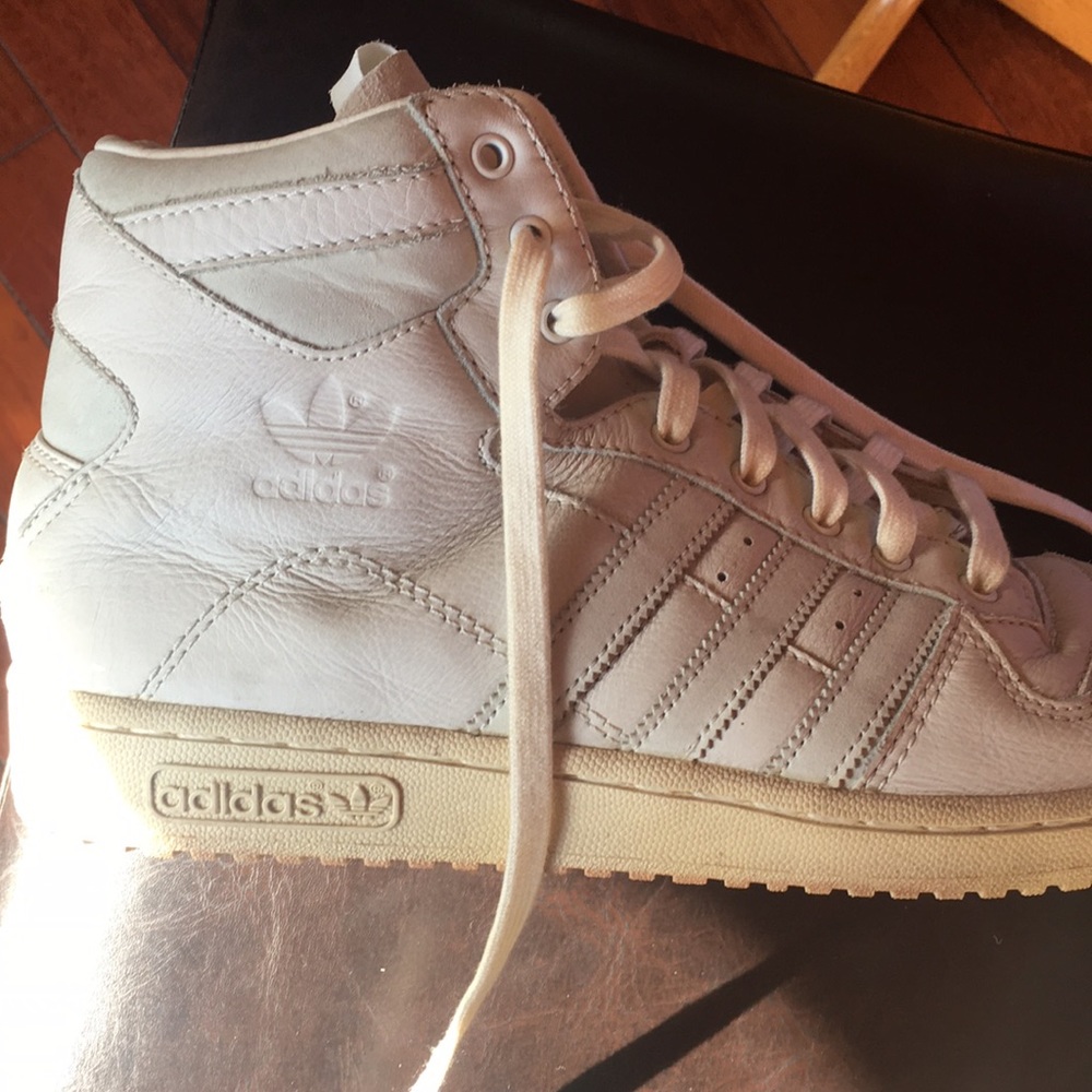 Special all white adidas size 10.5