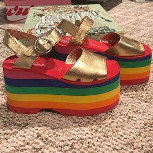 Jeffrey Campbell Rainbow Brite Sandal