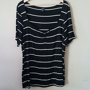 Torrid sweetheart neck top