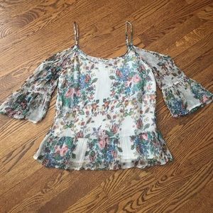 Lucky Brand off-the-shoulder blouse
