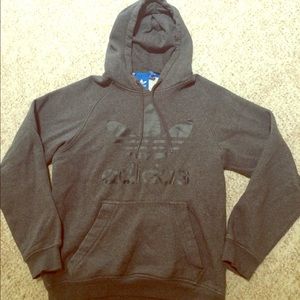 Gray Adidas sweater/hoodie