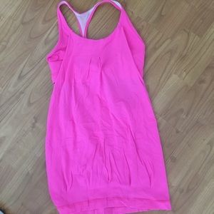 Moving sale-Lululemon size 4 bright pink tank/bra