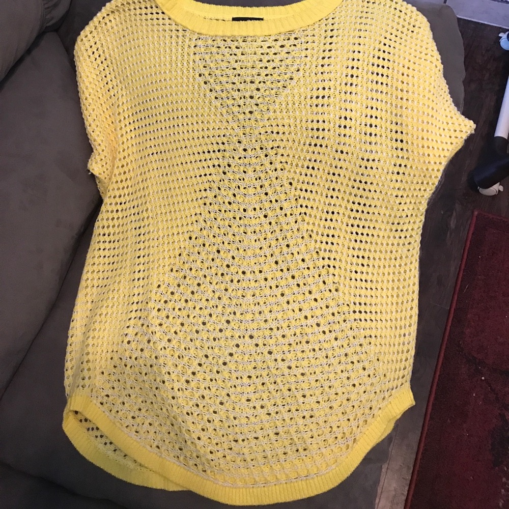 Blouse with holes