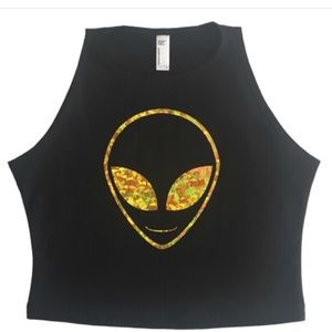 Lunar Threadz rave top