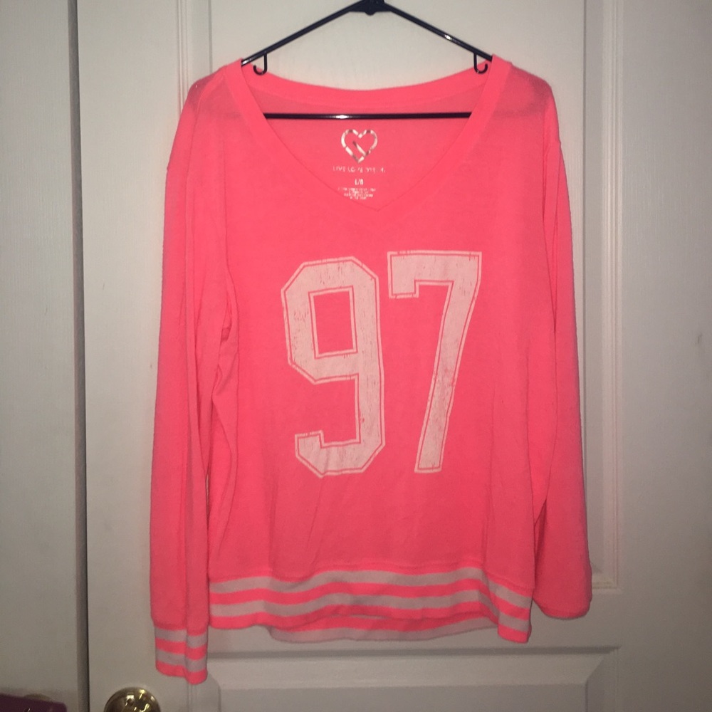 Pink sleep shirt