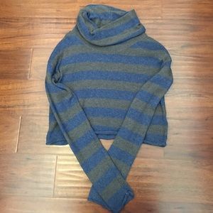 Striped Cropped Sweater