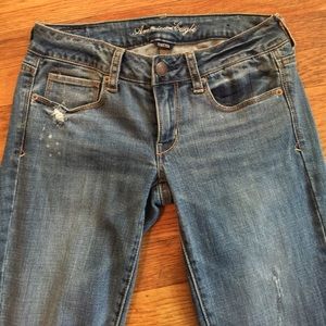 American eagle size 6 jeans stretch