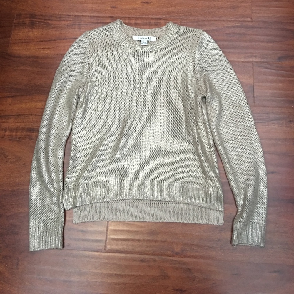 Golden Sweater. Size S.