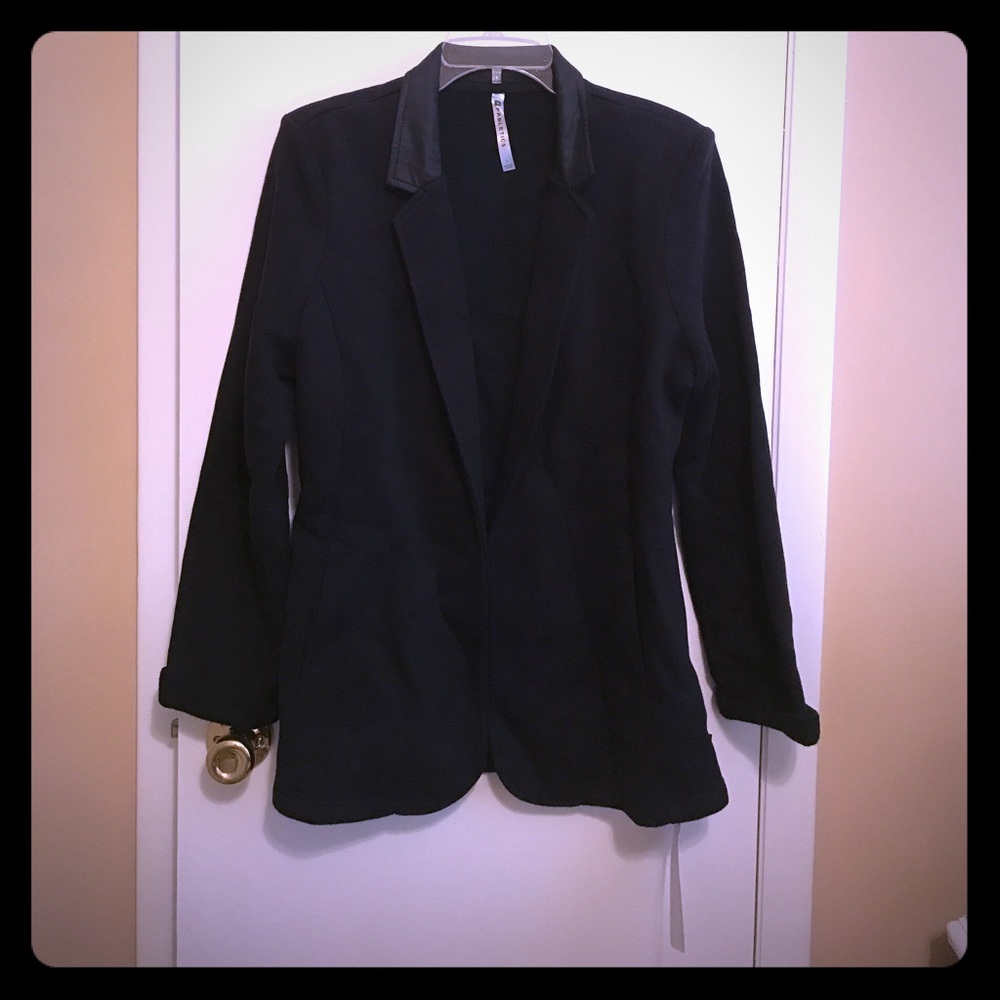 Fabletics Soft Cotton French Terry Blazer