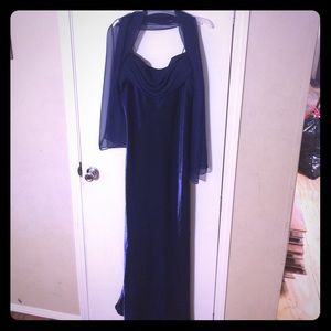 Navy Blue Formal Dress 👗 plus size