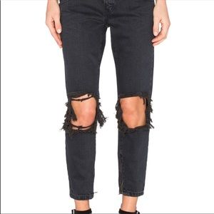 One Teaspoon Freebird Black Jeans