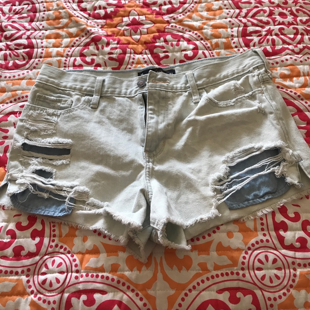 Hollister Distressed Style Shorts