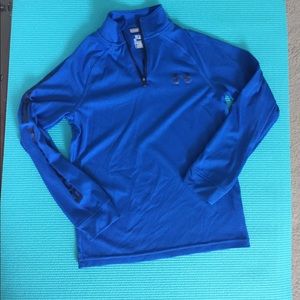 Boys under armor heat gear l/s shirt youth small