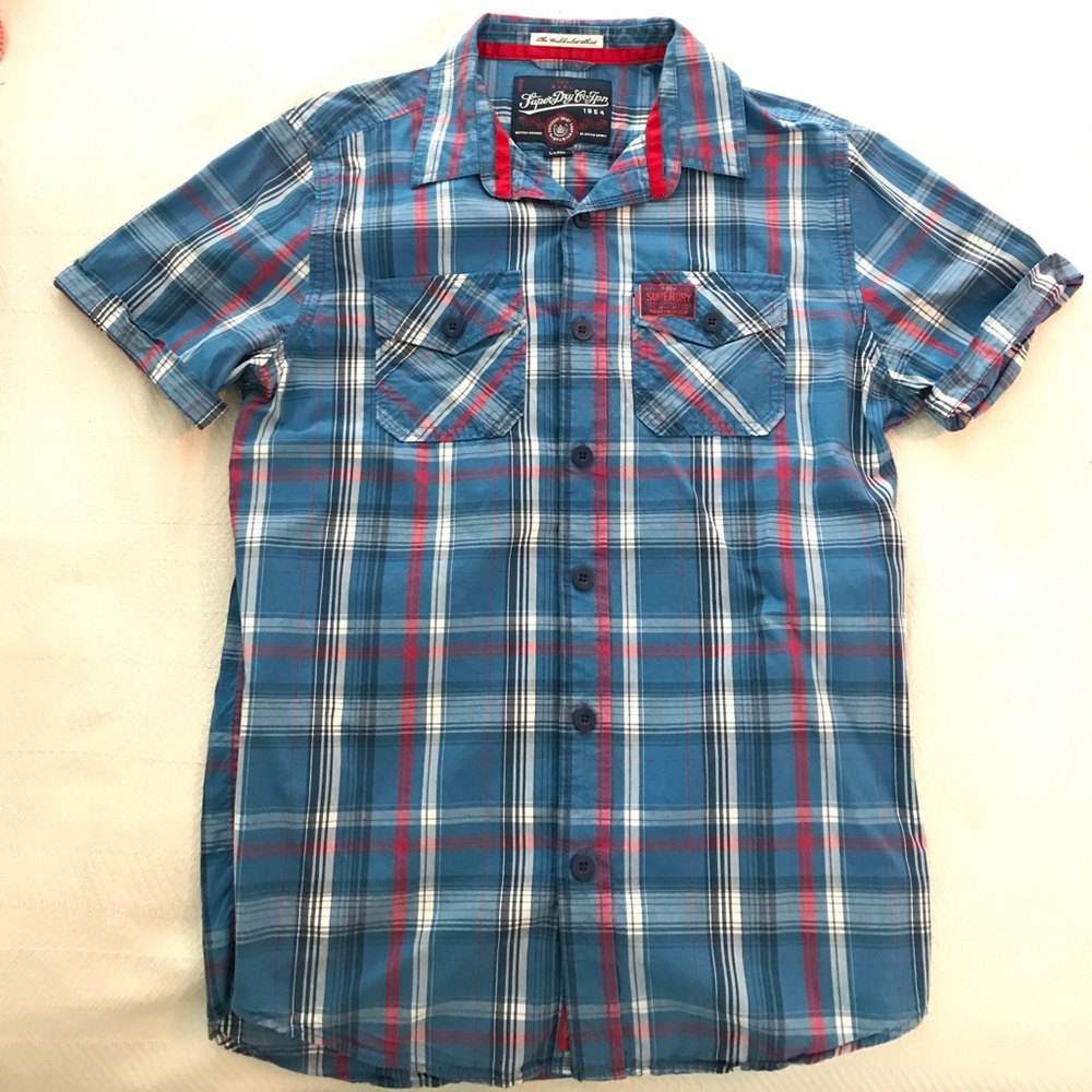 Super Dry Short Sleeve Button Down