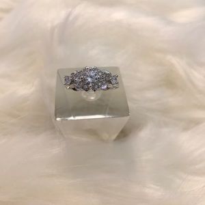 Sterling Silver Ladies CZ Ring