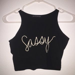 ☀️BUY ONE GET ONE FREE☀️Brandy Melville Sassy Tank