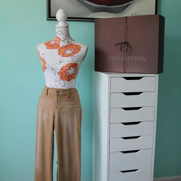 🥑 Tan Jeggings- size 5 - Picture 4 of 7