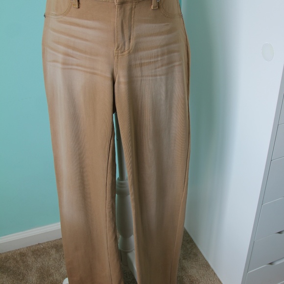 🥑 Tan Jeggings- size 5 - Picture 2 of 7