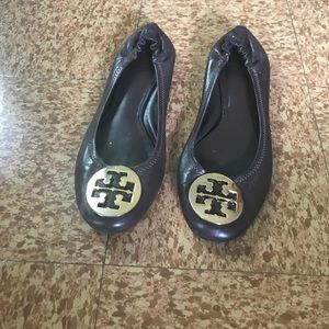 Brown Tory Burch flats