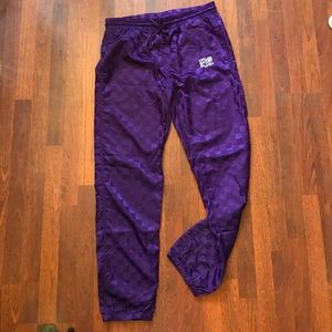 V FILES SPORT PLUS | Purple checkered active pants