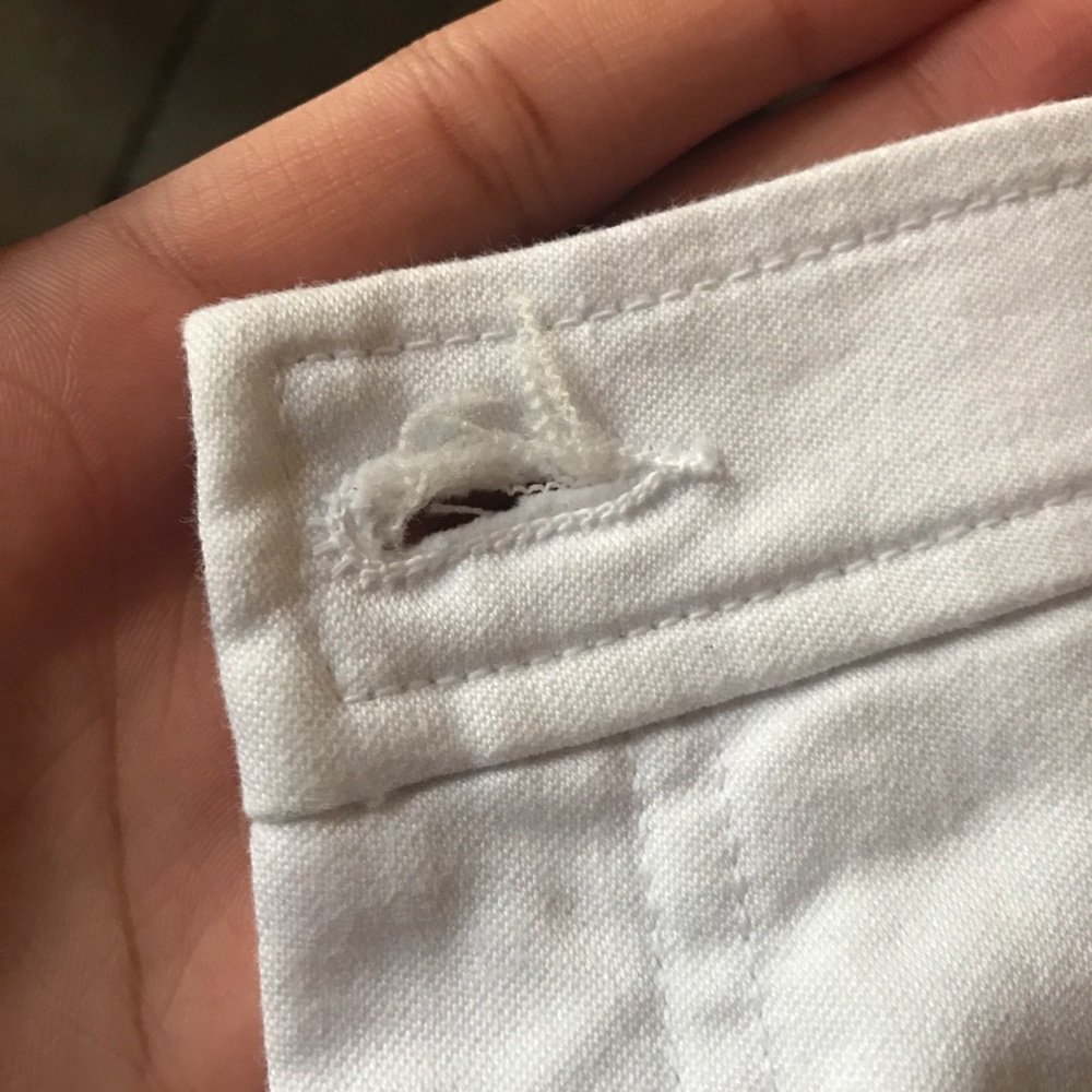 Photo of the fraying