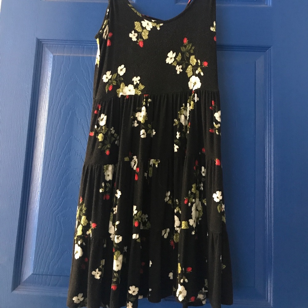 Size large floral dress