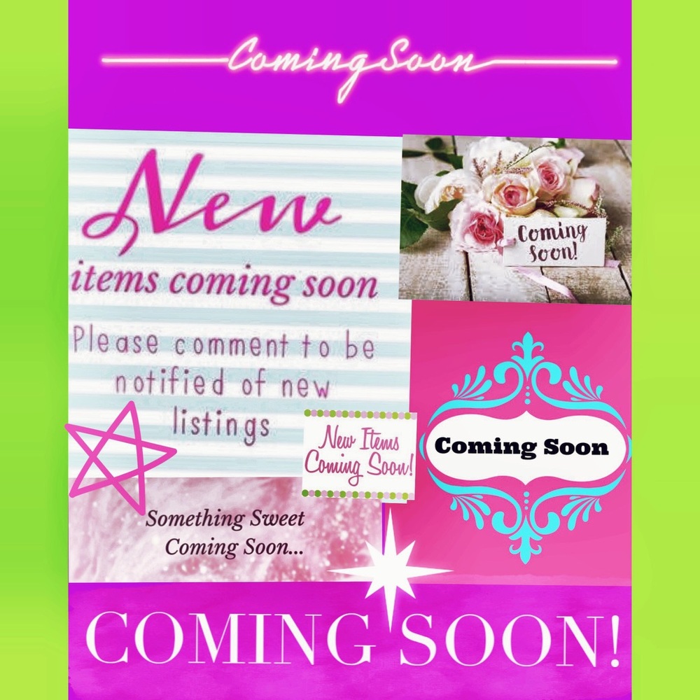 🌟🍓GET EXCITED NEW ITEMS COMING SOON🤗🌟
