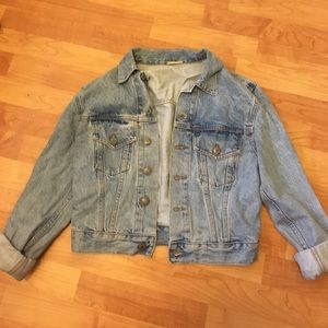 Brandy Melville light cropped Jean jacket