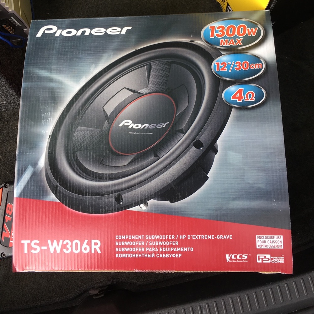 12" pioneer subwoofer