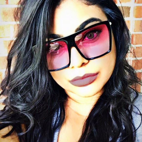 "Ailani" Oversized Square Flat Top Aviators - Picture 4 of 4