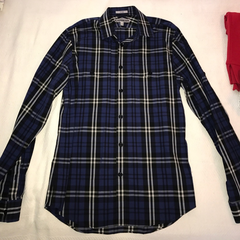 Express Fitted Button Down