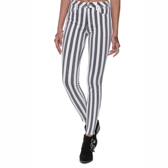 Denim - Striped Jeans