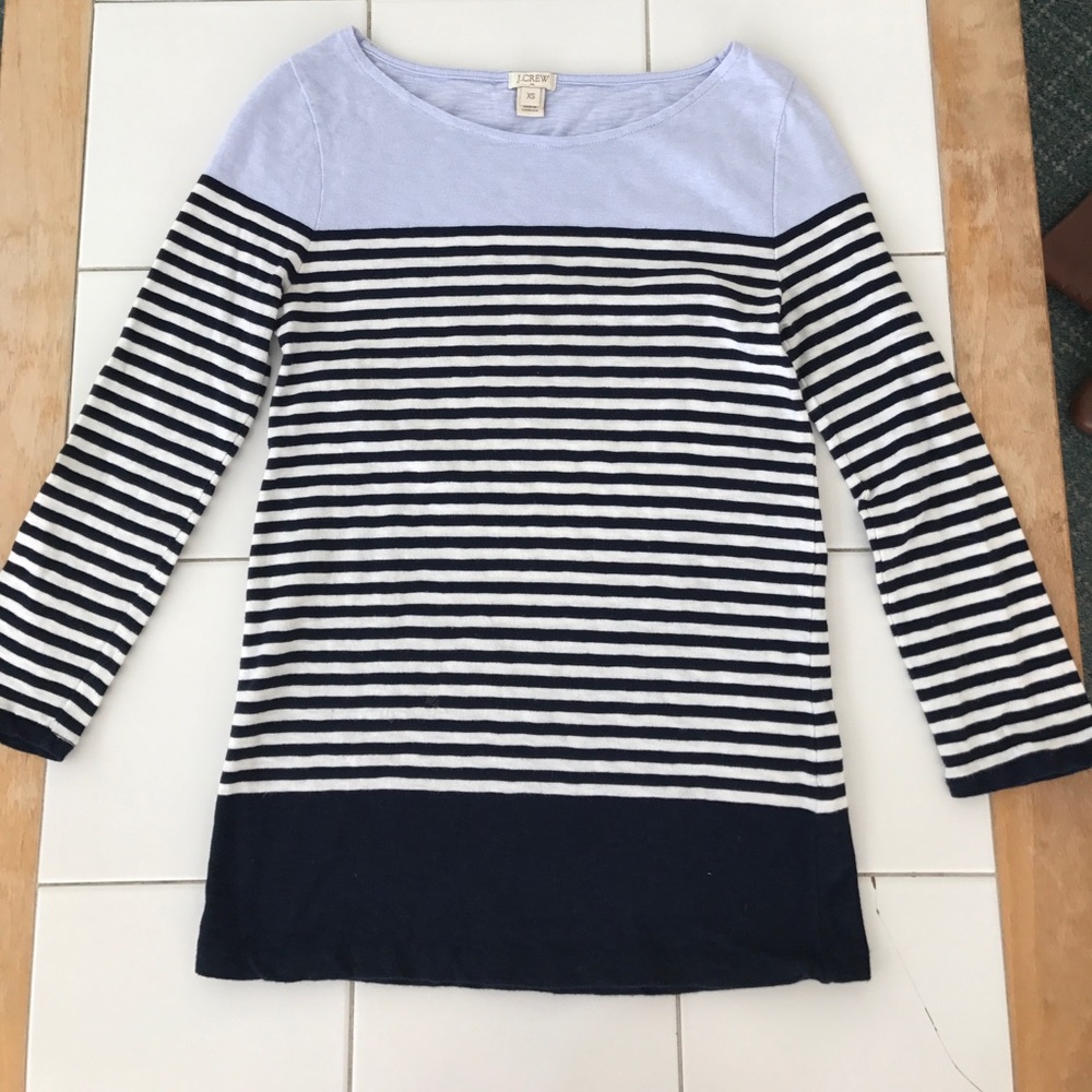 J.Crew Stripped Long Sleeve Shirt