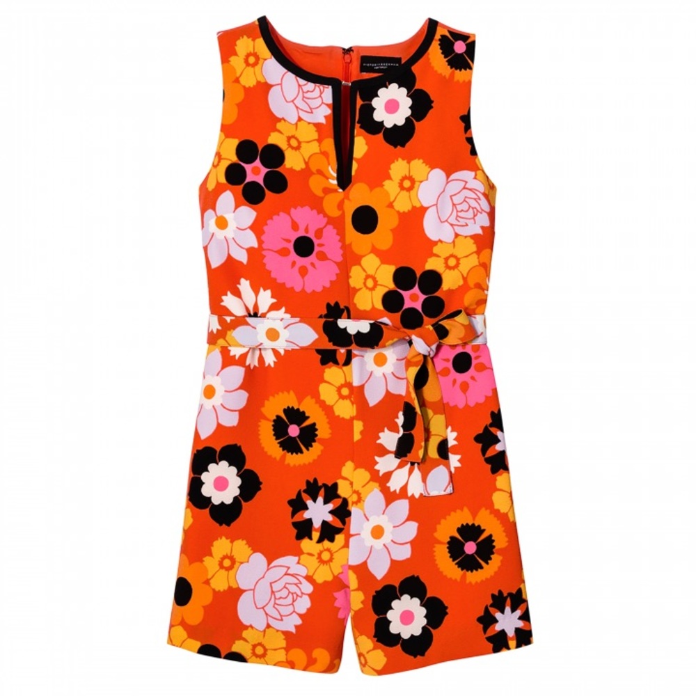 Victoria Beckham for Target floral retro romper