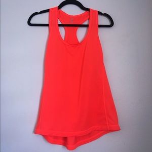 Zella Bright Orange Tank Top