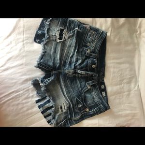 Miss Me Denim jean shorts.
